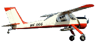 Werners 'PZL 104 Wilga 80' von Frisch, Rumpf GFK, Flächen Styro-Abachi, Massstab 1:3.5, Spannweite: 320 cm, Länge: 225 cm, Gewicht: 16 kg, Motor: King 100 RV 2-Zylinder Boxer, Aluminium Fahrwerk mit Stossdämpfern